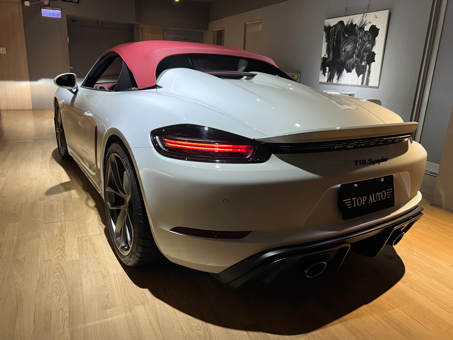 已售出-2020 Porsche 718 Boxster Spyder 手排 總代理