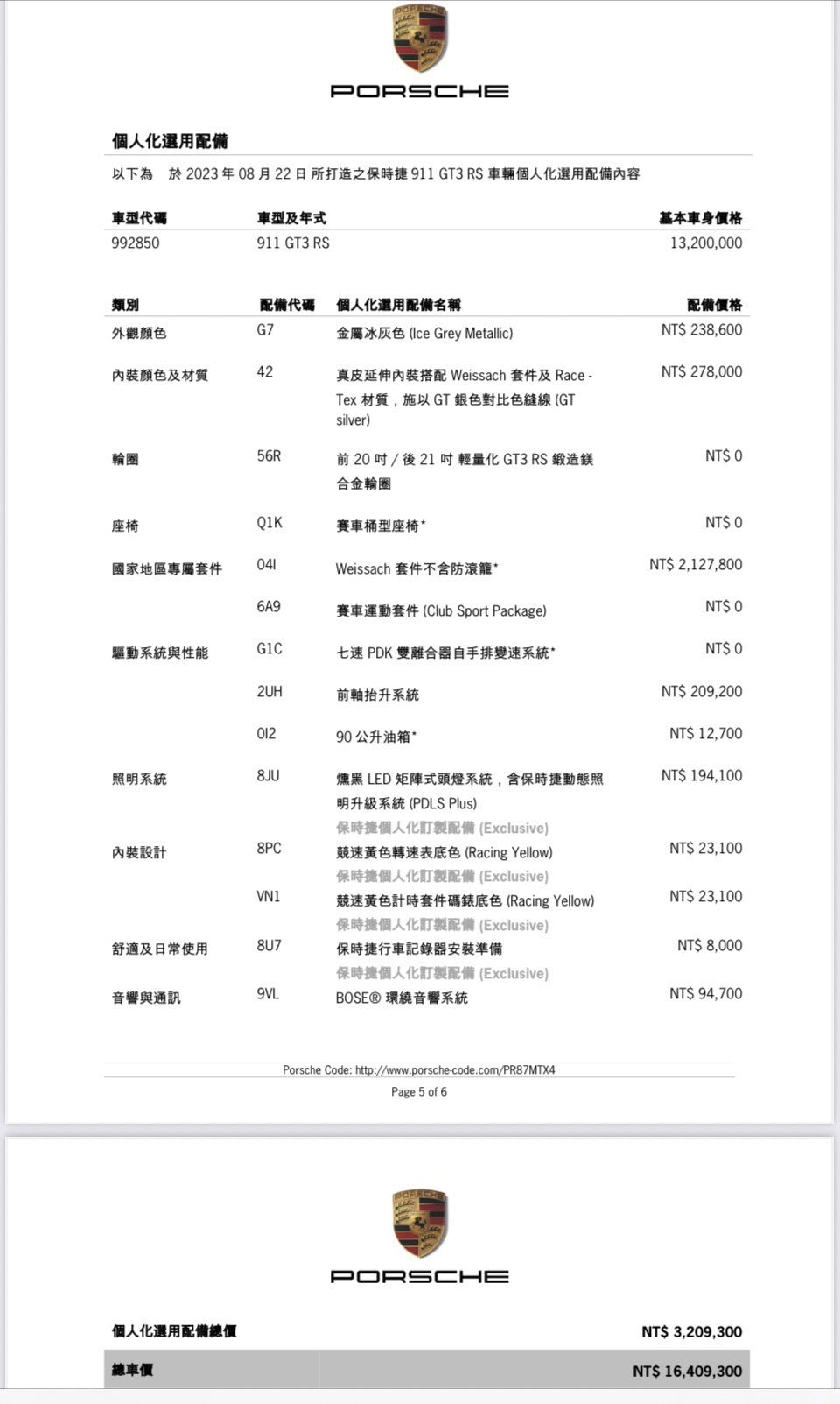 2024 Porsche 992 GT3 RS 總代理｜台北超跑專賣｜TopAuto豐群汽車